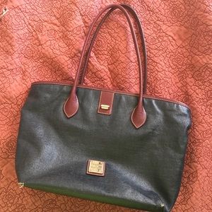 Dooney and bourke purse. Dark blue metallic